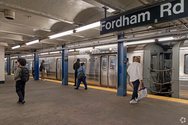 Fordham Manor residents have access to many different forms of public transportation.