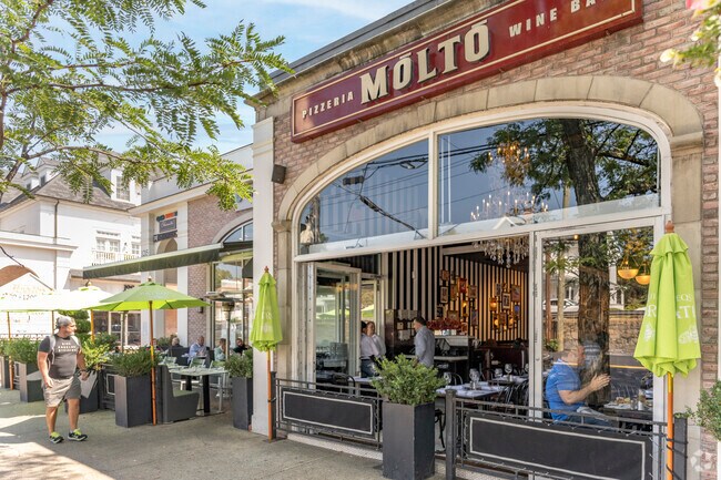 Molto in Downtown Fairfield is a hot spot of a pizzeria and wine bar that is a quick trip from University.