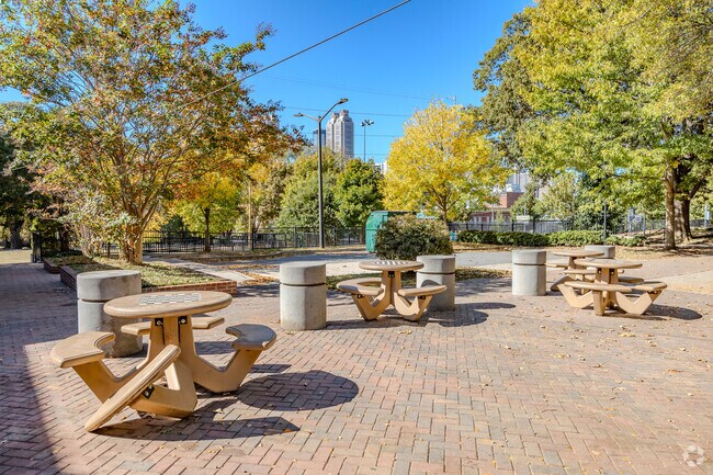 Selena S Butler Park is located in the Sweet Auburn neighborhood.