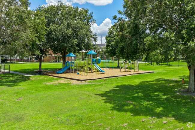 Kids love the playground at Chickasaw Elementary School.