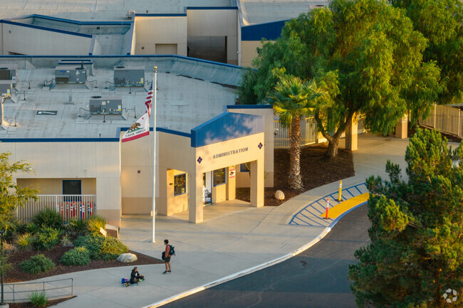 Nuview Bridge Early College High School in Nuevo provides positive encouragement.