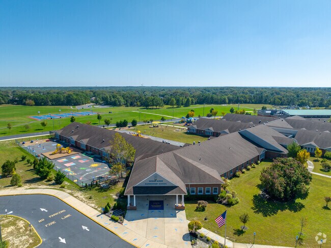 Ocean Acres Elementary School is centrally located within the community for easy access.
