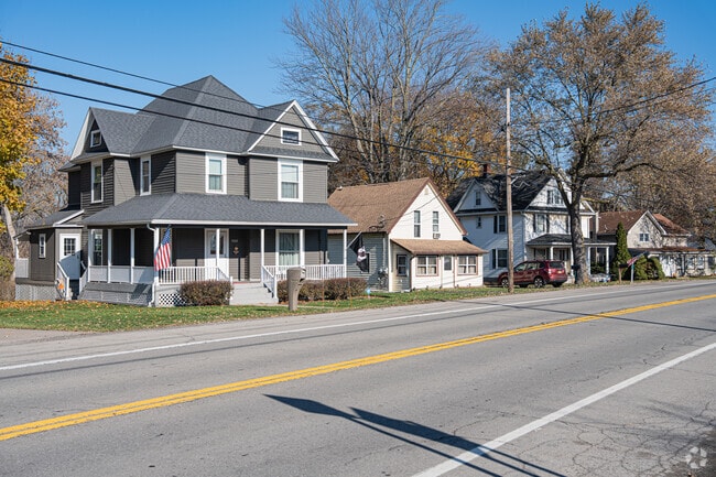 Custom built homes are spread out through Hartland.