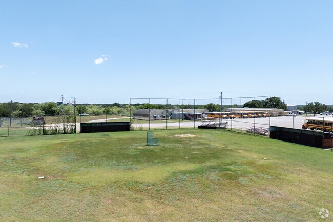 The baseball field at Millsap Middle School provides a great space for budding athletes.