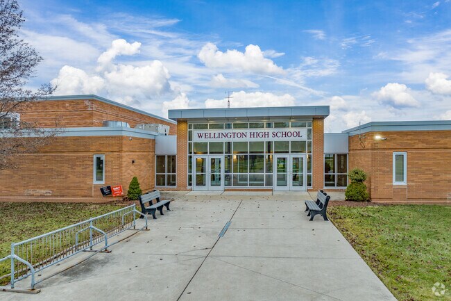 Kids can participate in a variety of competitive athletic programs at Wellington High School.