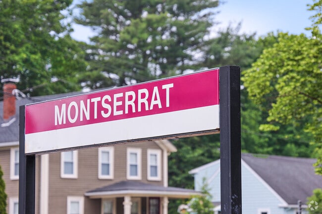 The Montserrat train station serves as the heartbeat of this small yet bustling community, connecting residents to the wider region.