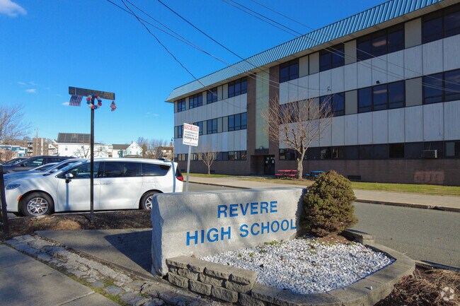 Revere High School is named after the historic figure Paul Revere.