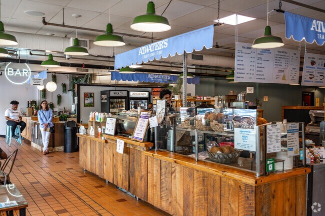 Start your day Atwater's Coffee in Lake Walker.