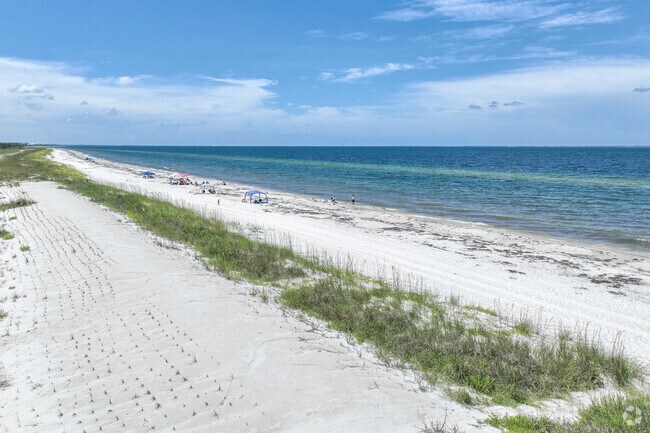 St. Joe Beach is known for its beautiful white sand beaches.
