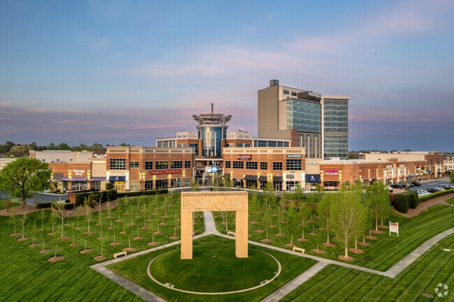 Ballantyne Village Shopping Center is a popular shopping destination.