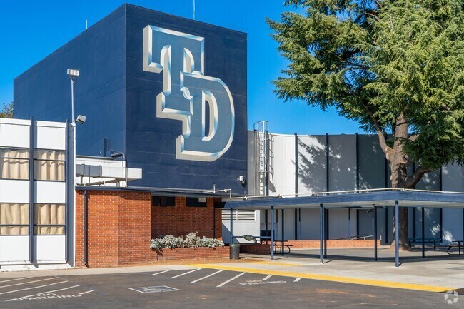 Thomas Downey High School serves students in the Northeast Modesto community.