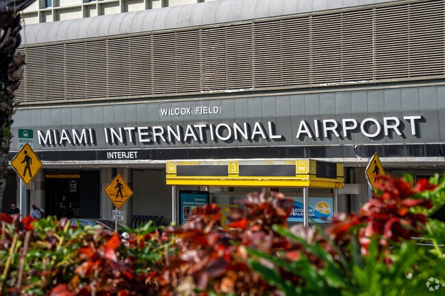 The Miami International Airport is only a short drive from Miami Springs.
