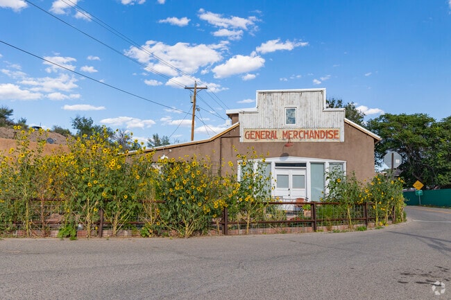 Sunflowers grow right in the middle of beautiful El Rancho.