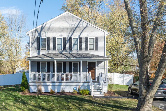 Weir Village hosts several types of homes suited for small families like this Craftsman.