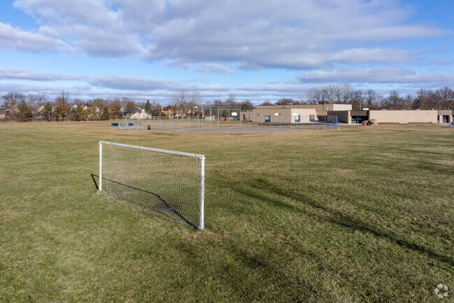 Barnard Elementary School sports field.