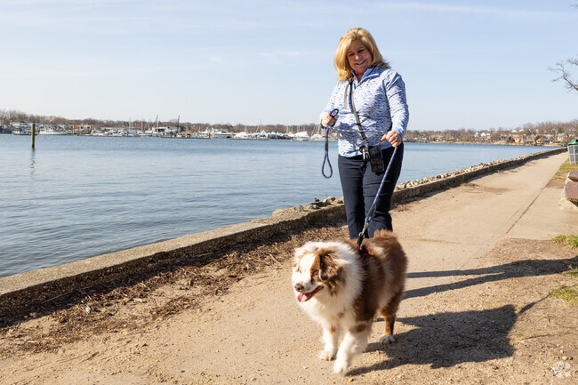 Sunset Beach in Port Washington is a swell place for an afternoon dog walk.