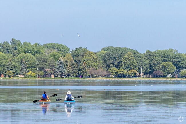 Residents of Millers Bay can head to the local kayak launch for an afternoon out on the lake.