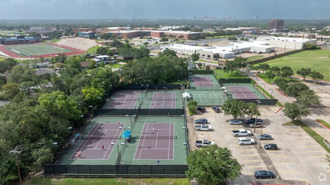 Residents of Briarcrest have easy access to tennis at Phillips Event Center.