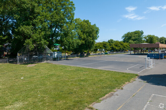 Portland students can play sports at Abernethy Elementary School on SE Orange Ave.