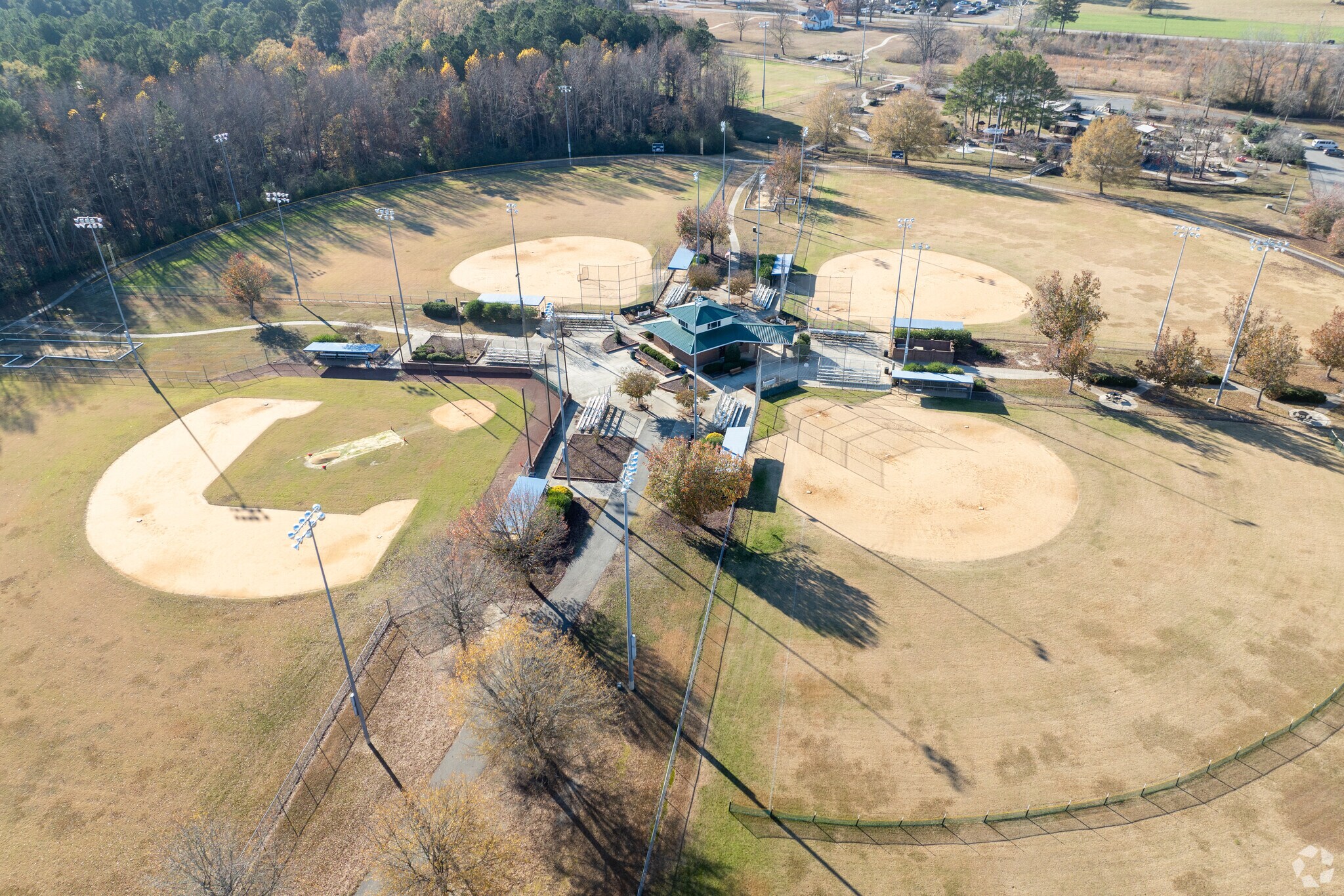 Smithfield Recreation & Aquatics Center is located next to Smithfield Community Park.