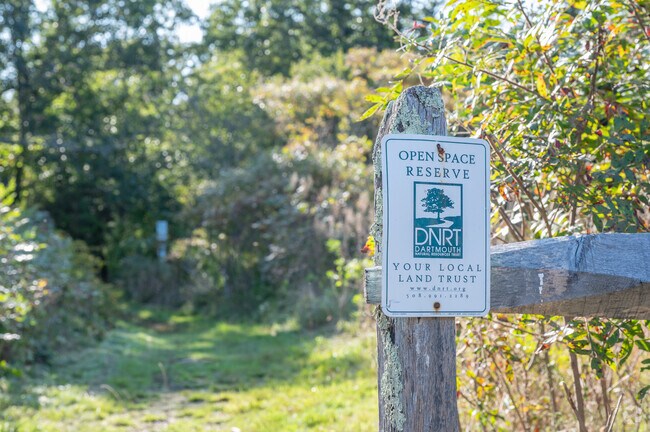 Hike the trails at Star of the Sea Reserve in North Apponagansett.