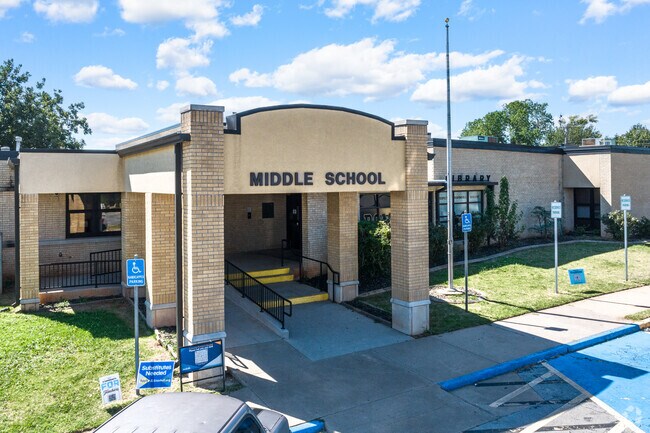 Midwest City Middle School is part of the Mid-Del public school system.