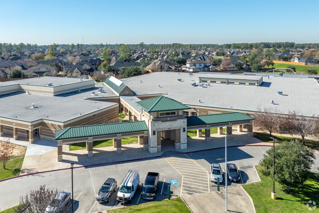 Step into educational excellence through the distinguished entrance of Black Elementary School.