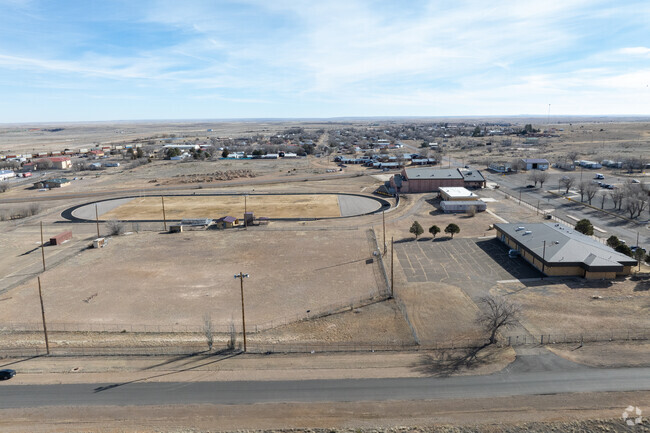 Athletic fields at Vaughn High School.