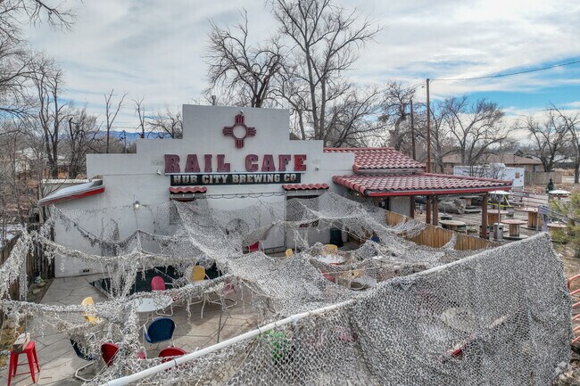 The Rail Cafe is also Hub City Brewing, a great stop for Belen residents on the weekends.
