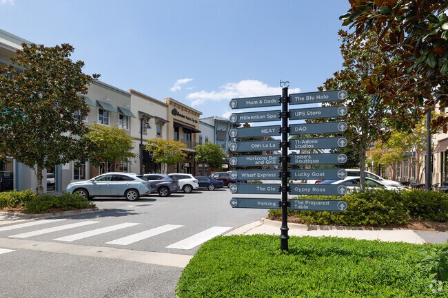 There are some new plazas of shopping and dining options in Lake Iamonia.