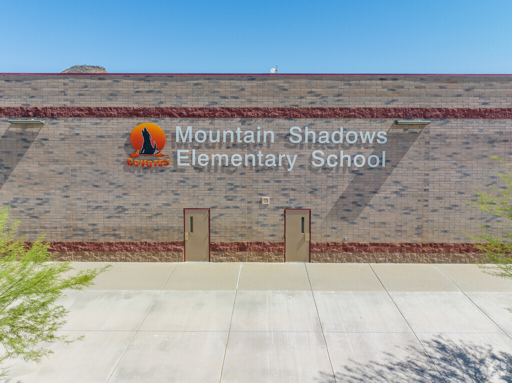 Welcome to Mountain Shadows Elementary School.