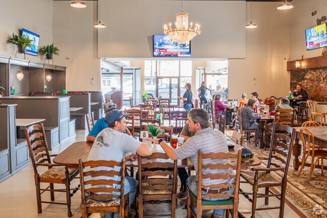 Bambino's, in New Iberia, offers burgers and wings to patrons daily.
