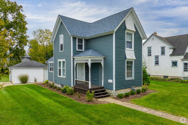 Homes with Victorian-era architecture are a great option for growing families in Momence.