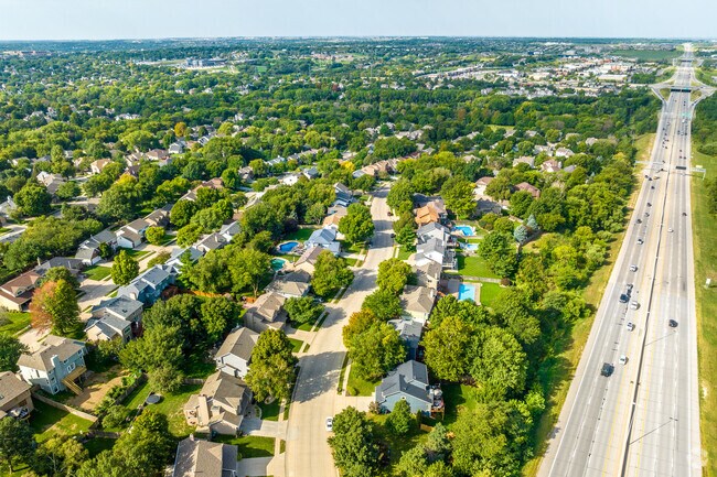 Dodge Street runs north of Pacific Meadows, allowing easy access to all of Omaha.
