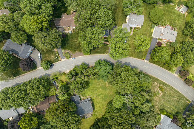 Farrs Corner is rich and vibrant with greenery in the summer.