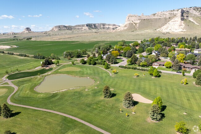 Gering residents can enjoy a day on the golf course at Monument Shadows.