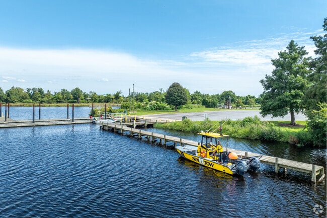 Lawson Creek Park near New Bern offers boat ramps and water access.