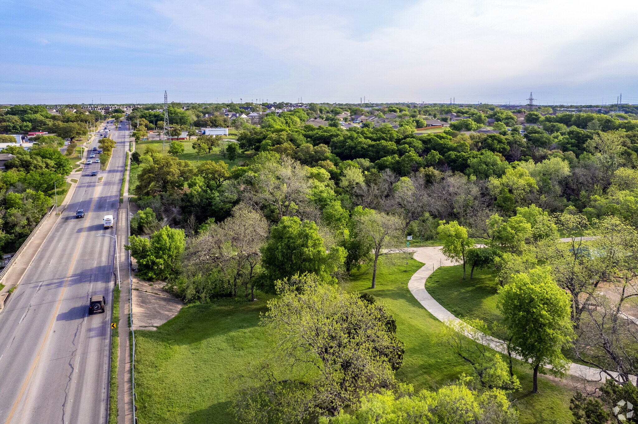 Gracy Woods Gracywoods Neighborhood Park is Easily Accessible from Metric Blvd