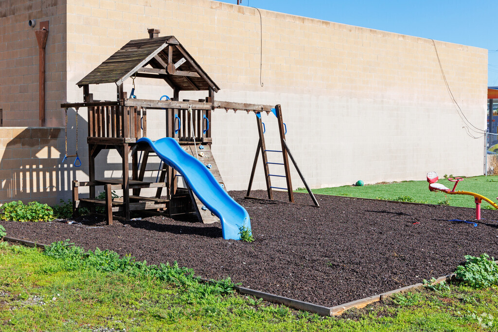 Playground at Success Work Academy in Long Beach.
