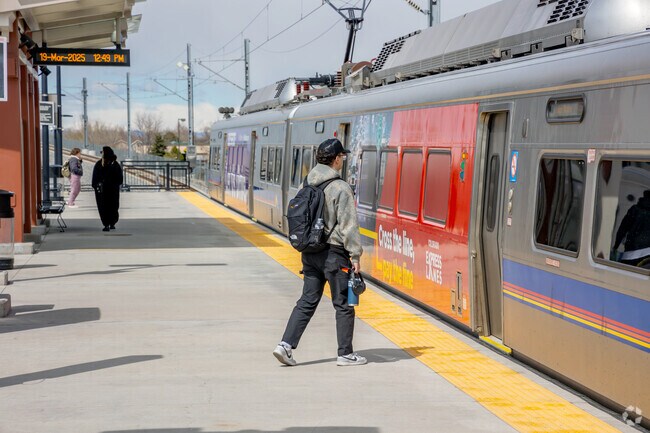 The Woodglen neighborhood sits near the light rail stations on the N-line, which completes the trip to Denver’s Union Station in about 30 minutes.