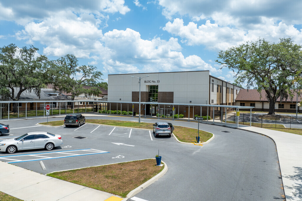 Howard W. Bishop Middle School has newly constructed building to hold more students.