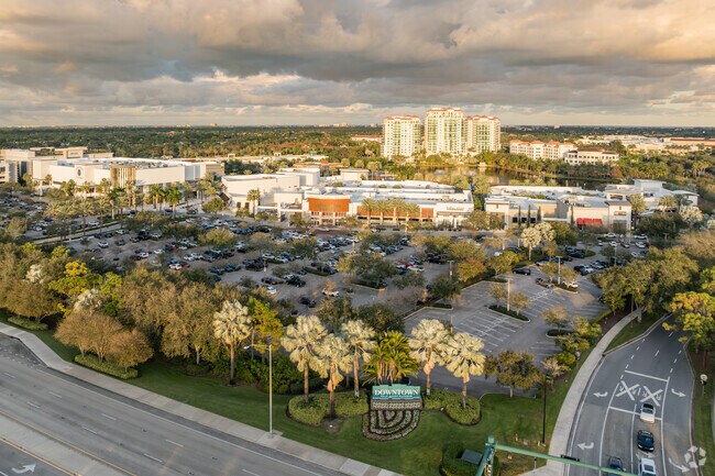 Downtown Palm Beach Gardens has recently been developed with many new restaurants and shops.