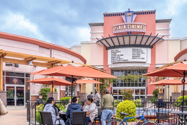Plaza Cinemas shows current blockbuster films in Downtown Oxnard.