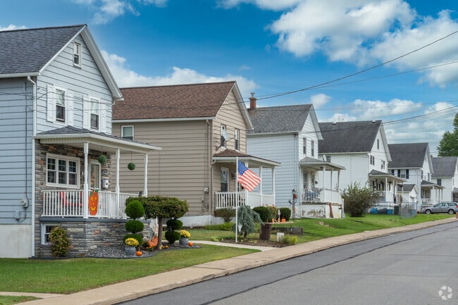 Homes in Dupont feature front porches that encourage communal conversations.