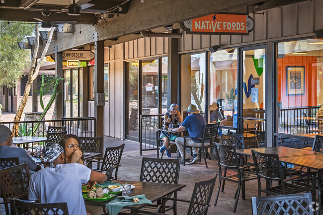Native Foods offers healthy vegan dishes near Los Compadres.