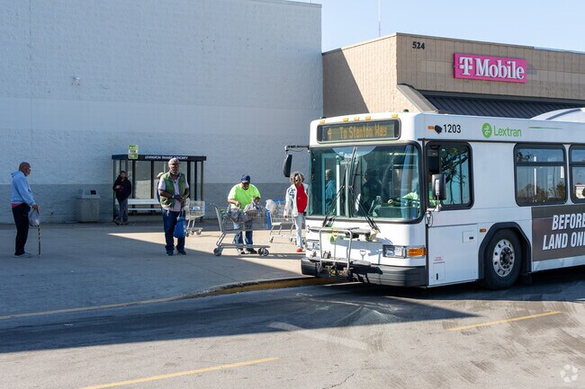 Lextran offers Northside residents access to a network of 26 bus routes.