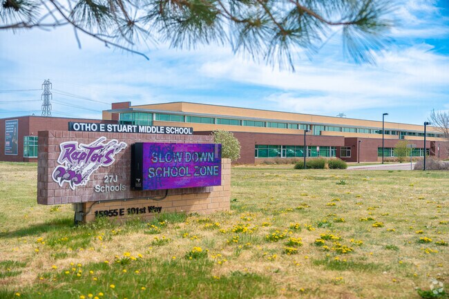 Otho Stuart Middle School — a public middle school serving grades 6–8 in Commerce City, is part of the Adams 14 School District.