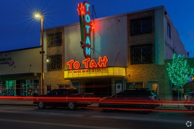 The historic Totah Theater provides a great space for Farmington residents to enjoy movies.