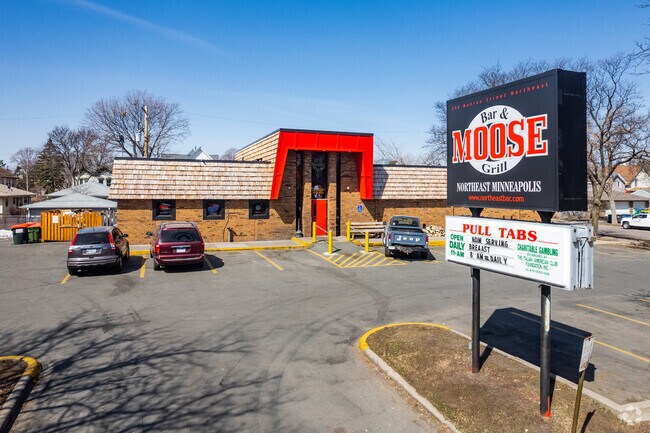 Stop By The Moose Bar and Grill for happy hour, karaoke, or a meat raffle.