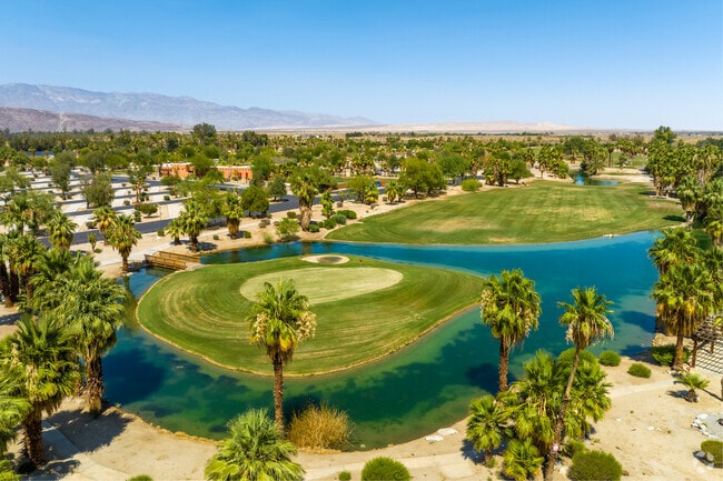 Borrego Springs golf courses feature scenic lakes and mountain views perfect for relaxing desert tee times.